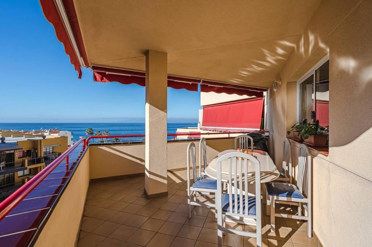 Cozy Beachfront Flat With Pool & Panoramic Sea View Terrace Apartment Puerto de Santiago  Exterior photo